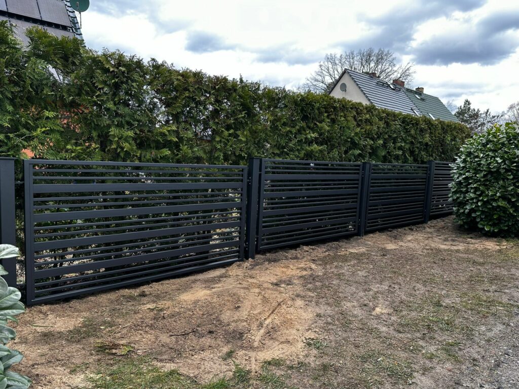 Langlebiger Metallzaun aus Stahl
